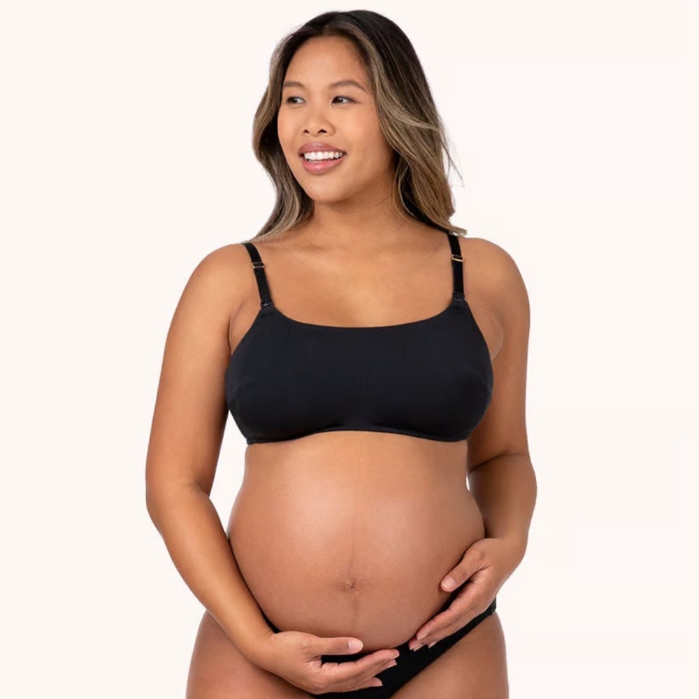 The All-Day Nursing Bralette (Jet Black, XS)